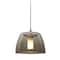 Besa Lighting Spur Cord Pendant, Smoke, Satin Nickel, 1x5W LED 1XT-SPURSM-LED-SN - alternate 1